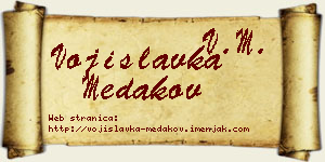 Vojislavka Medakov vizit kartica